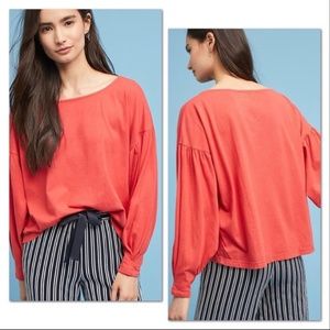 NWT Anthropologie t.la Shae Boatneck Top Small